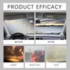 Limpiador de Película de Aceite para Parabrisas Homonth Glass Agente de Limpieza Multifuncional para Parabrisas de Coche para Eliminar Manchas y Película de Aceite