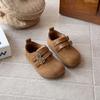 Sapatos de Couro para Meninas 2026 Outono Novo Estilo Sapatos Birkenstock Infantis Sola Macia Sapatos de Princesa para Menininhas Sapatos Individuais para Crianças Pequenas Mocassins