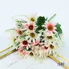 Flores de Crisantemo Silvestre Pequeño de Otoño al por Mayor del Fabricante, Margaritas Pequeñas Artificiales para Decoración del Hogar, Escenografía Festiva, Crisantemos Pequeños Estilo Bosque