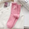 Calcetines de otoño e invierno para mujer, calcetines de largo medio hasta la pantorrilla de visón, forrados de vellón, gruesos, cálidos, lindos de gato para dormir en casa, calcetines de confinamiento