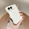 Aplicável à Capa de Celular iPhone Duo com Skin Magnético, Acabamento Fosco, Eixo Central, Tela Dobrável Apple 18, Capa Protetora Anti-Queda