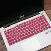 Para película de teclado de 14 pulgadas ASUS R417S F455 teclas de computadora portátil cóncavas y convexas cubierta impermeable A441N