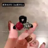 Presilha de Cabelo Exquisita e Compacta com Pedras Strass para Mulheres, Adequada para Franja e Cabelo Lateral, Grampo de Princesa, Acessório de Cabelo Atacado