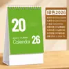 Calendario Minimalista 2027 Papel Personalizado Adorno Creativo para Escritorio de Oficina Calendario Planificador Edición Especial Corporativa Calendario Mensual Personalización