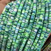Espaciador de 4-8MM Colorido Verde Cerámica Suave Redondo Espaciador DIY Joyería Accesorios para Ropa