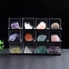 Adornos de mineral de piedra de cristal natural, gemas de cristal, juguetes científicos populares para niños, regalos de especímenes minerales al por mayor