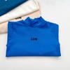 Colección Camiseta Base Liquidación ~ Otoño e Invierno Estampado Cuello Medio Algodón Lijado Camiseta Base Manga Larga Ropa Exterior para Niños y Niñas