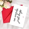 Selección de Colección de Tarjetas de Agradecimiento: Set de Tarjeta de Felicitación con Sobre, Mensaje Escribible, Palabras de Bendición, Tarjeta de Texto Plegable