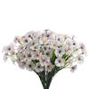 Simulação amazônica buquê violeta flor falsa flor artificial flor flor decoração casa envasado flor engenharia ornamentos flor ornamentos flor