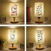 Luz de noite de gatinho de desenho animado Hello Kitty para quarto de criança, pequena luminária de mesa, quarto, estudo, proteção para os olhos, luz quente, lâmpadas