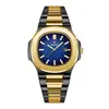 Relógio Masculino de Quartzo Marca À Prova d'Água Luminoso Pulseira de Aço Casual de Negócios Relógio de Pulso com Calendário Relógio Masculino Venda por Atacado Dropshipping Transfronteiriço