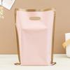 Saco de boca plana quatro dedos bolsa de compras fosco loja de roupas embalagem saco saco de compras saco de roupas pode imprimir logotipo