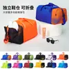 Bolsa Fitness Grande Capacidade para Homens e Mulheres, Bolsa Dobrável de Viagem para Natação, Compartimento Independente para Sapatos, Bolsa Esportiva Portátil, Venda por Atacado