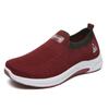 2025 Nuevos Zapatos Slip-on para Caminar para Mujer Fondo Grueso Moda Casual Deportes Zapatos de Talla Grande Zapatos para Mujeres de Mediana Edad y Adultas Mayores
