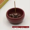 Quemador de Incienso Transfronterizo, Portainciensos, Plato para Incienso, Soporte para Incienso, Adorno Zen Lindo Estilo Japonés, Portainciensos, Inserto de Cerámica Vintage para Incienso