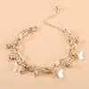 Moda Europea y Americana Joyería Transfronteriza Moda Ins Pulsera de Mariposa Simple de Nicho Fluida Versátil Conjunto Sue Joyería de Mano