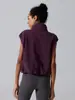 Chaleco de Cuello Alto Cálido Transfronterizo Chaqueta de Fitness para Mujer, Cortavientos y Resistente al Frío Ropa Deportiva para Correr Fitness Chaleco Ropa de Yoga