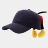 Boné Criativo Fofo de Desenho Animado com Bumbum Primavera e Verão Chapéu de Sol para Viagem Versátil Boné Bico de Pato Atacado