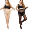 Meia-calça Fina Anti-Puxões Ultra Fina Plus Size para Mulheres, Meia-calça Sexy Fina de Verão Estendida Atacado