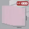 Bloc de escritura A3 de colores, tabla de escritura A4 de plástico transparente, tablero duro engrosado para exámenes estudiantiles, aprendizaje y dibujo, venta al por mayor