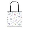 Bolsa de Compras para Niños Nuevo Planeta Espacial Creativa Moda Tendencia Cool Gran Capacidad Portátil Tote Caliente para Estudiantes de Primaria