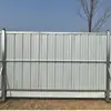 Cercado de Acero de Colores, Cercado de Césped, Cercado de Seguridad para Sitios de Construcción, Barreras de Chapa Metálica, Paneles Sándwich de Espuma, Cercas para Sitios de Construcción