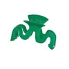 Elegante Pasador Verde de Nicho para Mujer, Tamaño Grande con un Toque de Alta Gama, Adecuado para Cabello Grueso, Elegante Accesorio para el Cabello