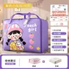 Bolsa de Almacenamiento para Colcha de Jardín de Infancia para Niños que Entran al Jardín de Infancia Bolsa de Equipaje de Tela Oxford Bolsa para Ropa de Colcha de Algodón Impermeable Gran Capacidad