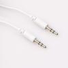 Cable de Audio Auxiliar de 3 Secciones Cable de Audio Macho a Macho de 3.5mm Cable de Conexión para Coche Auxiliar Audio Teléfono Auriculares Cable de Grabación