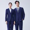 Traje Grueso de Invierno Traje Foreshare Mismo para Hombres y Mujeres Traje de Negocios Gris Negocio Ropa de Trabajo para Herramientas Maestros