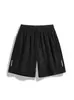 Pantalones Casuales Sueltos Pantalones Cortos Deportivos Pantalones Cortos de Verano para Hombre Transpirables Talla Grande Moda Transfronteriza Pantalones Finos de Cinco Puntos para Hombre