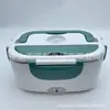 Caixa de Almoço Elétrica Transfronteiriça Caixa de Almoço com Aquecimento para Carro Caixa de Almoço Isolada de Aço Inoxidável Doméstica Caixa de Almoço Conveniente para Trabalhadores de Escritório