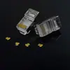 Super cinco apantallamiento Conector de Cristal 8p8c cable de red apantallamiento Conector de Cristal cinco apantallamiento Conector de Cristal RJ45