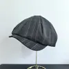 Otoño 2025 Retro Más fácil de combinar Sombrero Octagonal para Mujer Verano Nuevo Elegante Más fácil de combinar Gorra de Béisbol Casual Literaria Gorra de Boina