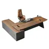 Escritorio ejecutivo de lujo, escritorio de oficina moderno simple, mesa ejecutiva para sala de juntas, escritorio de gerente, escritorio y silla para presidente, escritorio y silla para director ejecutivo