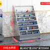 Armário para copos de água de aço inoxidável Fábrica Oficina Pessoal Suporte para armazenamento de xícaras de chá Armário com vários compartimentos Lounge Armário para armazenamento de chá
