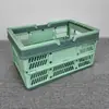 Jie Ma Cesta de Plástico para Comprar Verduras Cesta de Mano para Compras en Supermercado Cesta Plegable Portátil para Recoger Frutas Picnic Almacenamiento