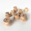 Manija Redonda de Agujero Único de Madera Maciza, Manija para Cajón y Puerta de Gabinete de Muebles, Accesorios Decorativos DIY, En Stock