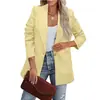 2025 Amazon Más Vendido Europeo y Americano Transfronterizo Nuevo Blazer Casual de Color Sólido para Mujer Estilo Ol Profesional Ajuste Delgado