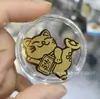 Adesivo de Telefone de Ouro Puro 999 para Riqueza Instantânea, com Adesivo Traseiro, Adesivo de Ouro 2mg, Presente Promocional para Lojas de Ouro em Transmissão ao Vivo