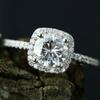 Weiwan deseo venta caliente chapado en platino ocho corazones y ocho flechas simulación anillo completo de diamantes venta caliente europea y americana anillo de circón microincrustado