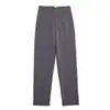 Moda Femenina Transfronteriza Estilo Europeo y Americano Pantalones Rectos Casuales de Cintura Alta Versátil Clásico Multicolor Largos 7901532
