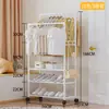 Rack Multifuncional Completo para Sapatos e Chapéus de Venda Quente Transfronteiriça Rack de Armazenamento para Quarto de Casa Rack para Secar Roupas Cabide