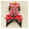 Máquina recolectora de fruta larga de una sola hilera, tractor, cosechadora de cacahuates, tienda de cacahuates, herramienta para secar y sacudir tierra