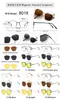 Óculos de Sol Metálicos Polarizados Magnéticos para Miopia, Proteção Solar, Dirigir, Óculos Clip-On Versáteis Retrô, Podem Ser Personalizados com Lentes de Grau, Óculos Dois em Um