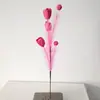 Tulipanes Artificiales de Espuma para Pascua, Huevos de Colores, Esquejes de Caña, Decoraciones Festivas, Adornos para Decoración del Hogar, Transfronterizo