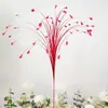 Canais de Fumaça Artística Floral DIY Grama Barba de Dragão Vitrine de Exposição Artística Floral Atmosfera de Ano Novo Arranjo Loja Display Comercial