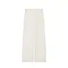 Pantalones rectos de cintura alta hasta el suelo, pantalones casuales de cintura alta adelgazantes para ir al trabajo, pantalones versátiles de trabajo para mujer