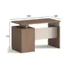 Conjunto de mesa e cadeira para escritório, design simples e moderno, adequado para ocupação individual ou dupla, estação de trabalho do funcionário, mesa do gerente e mesa de contabilidade
