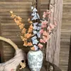 Andorinha Voadora 3D Flor Artificial Violeta Adereços de Decoração de Casamento Flor Falsa Ornamentos de Entrada de Casa Delfínio Artificial Flor Falsa